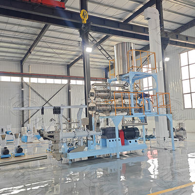 डबल स्क्रू पालतू खाद्य Extruder, अद्वितीय सूखी पालतू खाद्य उत्पादन लाइन