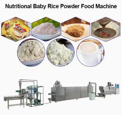 जुड़वां पेंच खाद्य Extruder मशीन, संशोधित स्टार्च उत्पादन लाइन