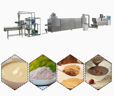 दो स्क्रू Extruder के साथ स्टेनलेस स्टील पोषण पाउडर खाद्य Extruder मशीन