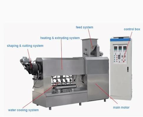 दो स्क्रू Extruder के साथ स्टेनलेस स्टील पोषण पाउडर खाद्य Extruder मशीन