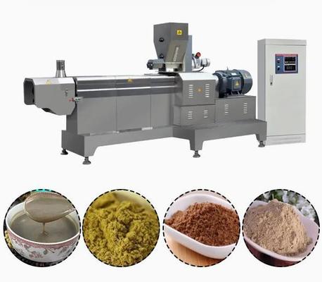 पूरी तरह से स्वचालित बेबी पाउडर खाद्य Extruder मशीन, मकई extruder मशीन