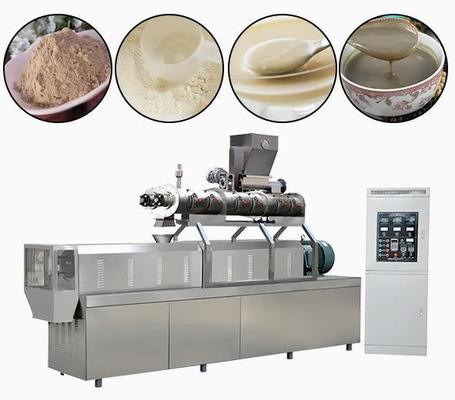 स्वचालित पोषण पाउडर खाद्य Extruder मशीन