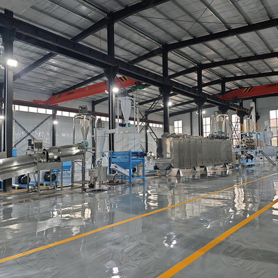 स्टेनलेस स्टील 304 बिल्ली खाद्य मशीन / सूखी पालतू स्नैक्स extruder मशीन