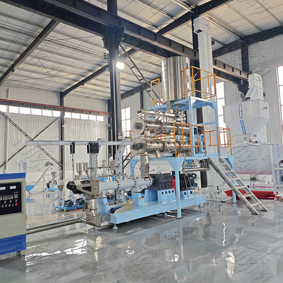 स्टेनलेस स्टील 304 बिल्ली खाद्य मशीन / सूखी पालतू स्नैक्स extruder मशीन