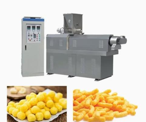 नाश्ते खस्ता चिप्स / पेंच / शैल / फ्राइड छर्रे स्नैक Extruder मशीन