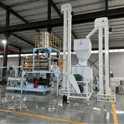 सीई और आईएसओ 9001 के साथ उच्च दक्षता स्वचालित गोली पालतू खाद्य Extruder मशीन