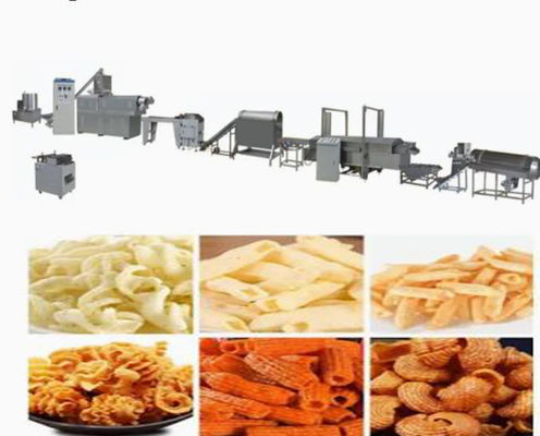मक्कारा पास्ता खाद्य के लिए कम ऊर्जा के लिए 3 डी स्नैक गोली मशीनरी बूप्स