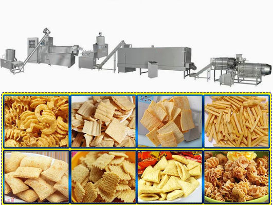 सीई स्टेनलेस स्टील आलू चिप्स बनाने की मशीन 100 किलो / एच -20 केजी / एच