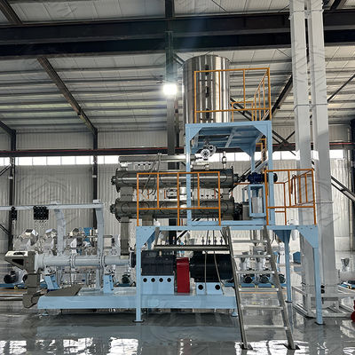 फिश फीड के लिए उच्च दक्षता स्वचालित पालतू खाद्य Extruder मशीन