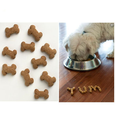 125 किग्रा / हर्ट बिस्किट प्रोसेसिंग मशीन, पेट फूड विनिर्माण उपकरण