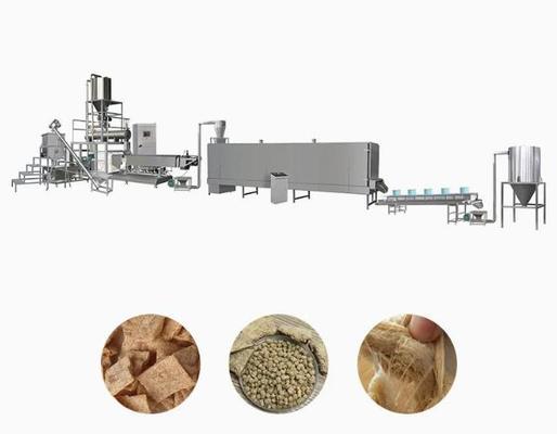 नाश्ता अनाज सोया Extruder मशीन 120 किग्रा / एच, 500 किग्रा / एच, 1 टन / एच