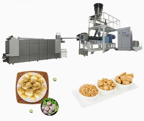 टेक्सचर सब्जी सोया Extruder मशीन / सोया प्रोटीन बनाने की मशीन