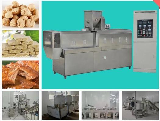 डिफेटेड सोयाबीन पाउडर के लिए स्टेनलेस स्टील सोया Extruder मशीन