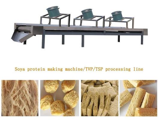स्वचालित सोया Extruder मशीन / प्रोटीन खाद्य उत्पादन लाइन