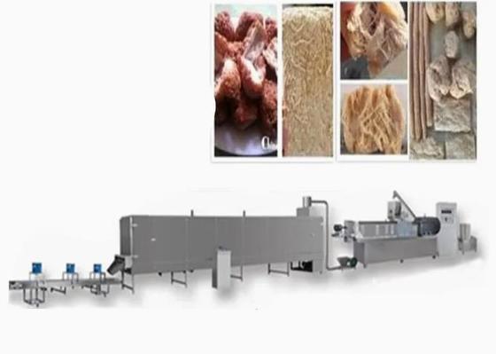 पेशेवर सोया प्रोटीन खाद्य Extruder मशीन स्थिर प्रदर्शन
