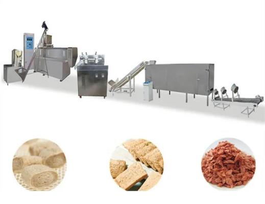 ऊर्जा बचत सोया Extruder मशीन, सोया नंगे खाद्य प्रसंस्करण उपकरण