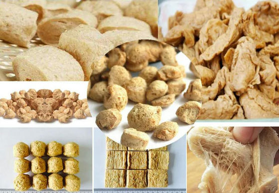 ऊर्जा बचत सोया Extruder मशीन, सोया नंगे खाद्य प्रसंस्करण उपकरण