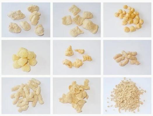 निरंतर और स्वचालित एक्स्ट्राइड पृथक सोया प्रोटीन खाद्य Extruding मशीन