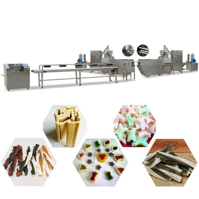 कुत्ता स्नैक मशीन एकल extruder स्टेनलेस स्टील