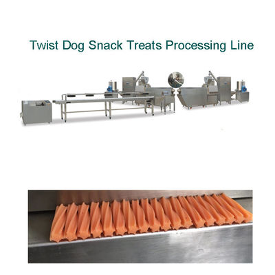 डॉग चबाने वाले स्नैक्स के लिए डेंटल केयर पेट ट्रीट मशीन स्टेनलेस स्टील