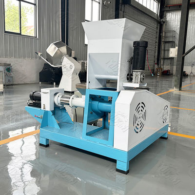 पालतू जानवरों के इलाज के लिए SUS सिंगल स्क्रू डॉग फूड एक्सट्रूडर फास्ट प्रोडक्शन