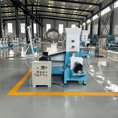 पालतू जानवरों के इलाज के लिए SUS सिंगल स्क्रू डॉग फूड एक्सट्रूडर फास्ट प्रोडक्शन