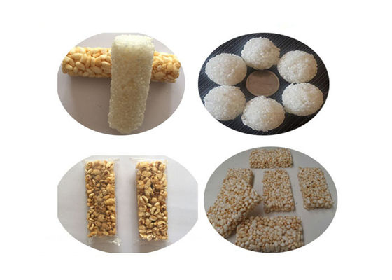 Engery अनाज बार उत्पादन लाइन, पक्षी व्यवहार / पक्षी इलाज चिपक मशीन बनाने