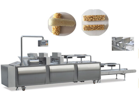 खाद्य ग्रेड पफेड चावल अनाज बार बनाने की मशीन 100 ~ 200 किलो प्रति घंटे