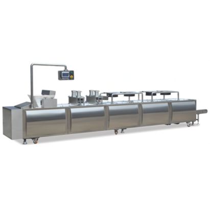 तल बार बनाने की मशीन छोटे स्वचालित पीएलसी नियंत्रण स्टेनलेस स्टील समायोज्य अनाज कंप्रेसर