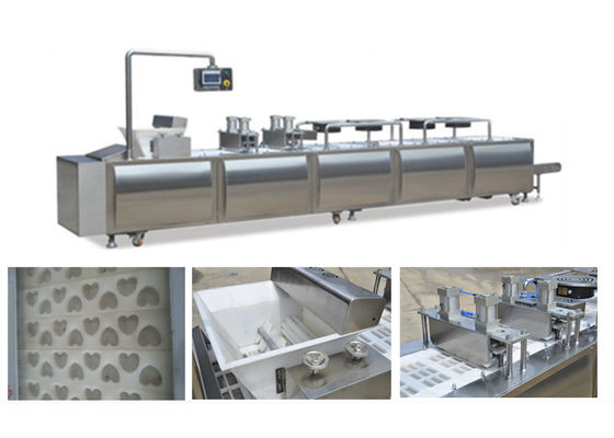 तल बार बनाने की मशीन छोटे स्वचालित पीएलसी नियंत्रण स्टेनलेस स्टील समायोज्य अनाज कंप्रेसर