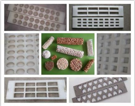 स्वचालित स्टेनलेस स्टील ऊर्जा बार विनिर्माण उपकरण अनाज बार / गेंद बनाने