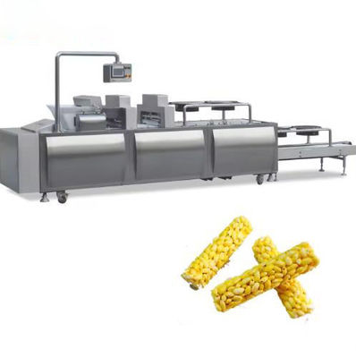 नई डिजाइन स्वत: अनाज कैंडी बार बनाने की मशीन / फूला हुआ चावल अनाज बार निर्माता