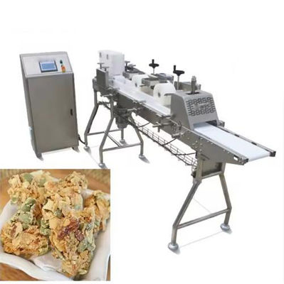 SS304 फूली हुई चावल / अनाज बार बनाने की मशीन, जिसमें कुट्टू और नट्स सामग्री शामिल है