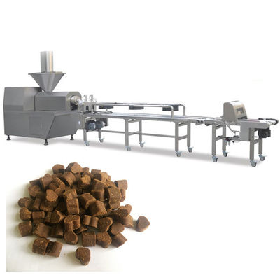 कुत्ते बतख झटकेदार पालतू भोजन प्रसंस्करण के उपकरण, कुत्ते की खाद्य उत्पादन लाइन