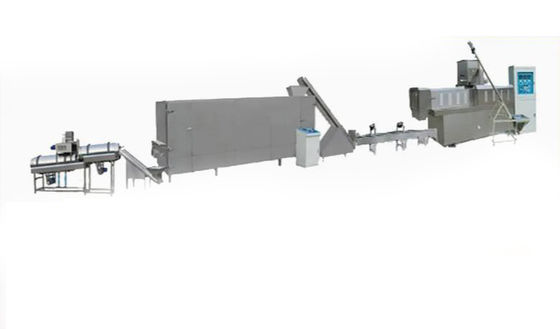 स्वस्थ पोषण पाउडर पालतू पशु खाद्य उत्पादन लाइन नाश्ता दलिया जुड़वां पेंच