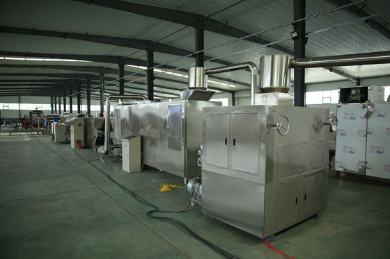 300KG/H मकई के गुच्छे प्रसंस्करण लाइन नाश्ता अनाज उत्पादन लाइन