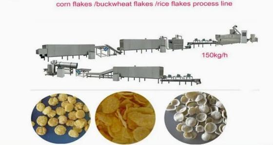 केलॉग और नेस्ले उत्पादों के लिए 304 स्टेनलेस स्टील मकई परत बनाने की मशीन