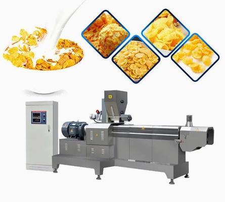 मक्का फ्लेक्स मशीनरी / कॉर्न फ्र्लेक्स स्नैक फूड प्रोडक्शन लाइन