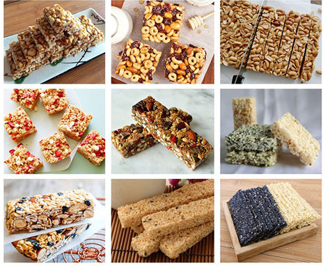 स्टेनलेस स्टील 304 600 किग्रा / हर्ट ग्रेनोला अनाज बार कटिंग लाइन