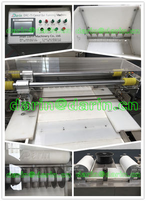 स्क्वायर / क्यूब कन्फेक्शनरी उपकरण, सेरेल बार मशीन बनाना