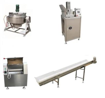 1 सेट स्पेयर पार्ट्स के साथ चॉकलेट बार सेरेल बार बनाने की मशीन मूंगफली कैंडी के लिए