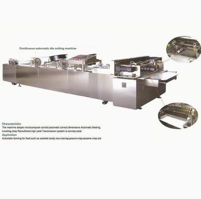 380V 50Hz अनाज बार बनाने की मशीन पफ एक्सट्रूडर मशीन 200-400kg/घंटा