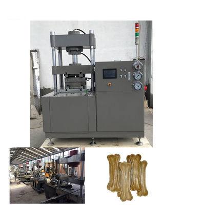 कस्टमाइज्ड पेट फ़ूड मेकिंग मशीन नेटिव प्रेस्ड रॉहाइड बोन्स डॉग चेव्स