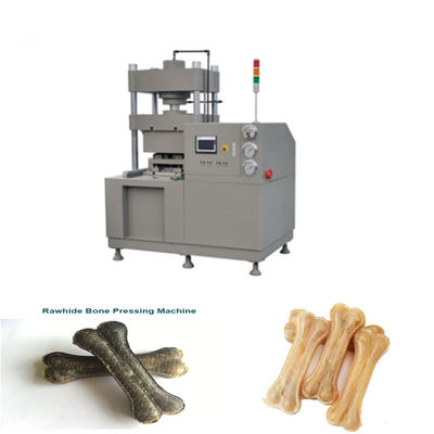 प्राकृतिक राहाइड कुत्ता अस्थि दबाने वाली मशीन, पालतू भोजन प्रसंस्करण के उपकरण