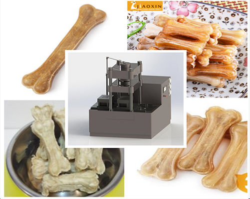 दबाए राहाइड पालतू भोजन प्रसंस्करण के उपकरण सीमेंस टच स्क्रीन