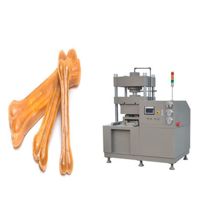 कस्टमाइज्ड पेट फ़ूड मेकिंग मशीन नेटिव प्रेस्ड रॉहाइड बोन्स डॉग चेव्स