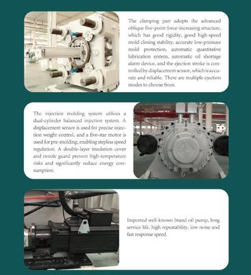 च्यूवी पालतू उपचार इंजेक्शन मोल्डिंग मशीन जिनान मॉडल MK 268B-I