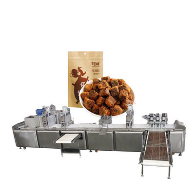 सीमेंस पीएलसी कॉडफिश क्यूब्स डॉग फूड मेकिंग मशीन स्टेनलेस स्टील