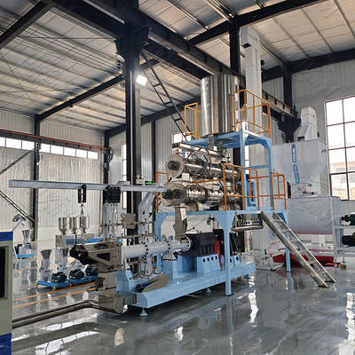 अच्छा प्रदर्शन पालतू खाद्य Extruder मशीन पूरी तरह से निरंतर और स्वचालित