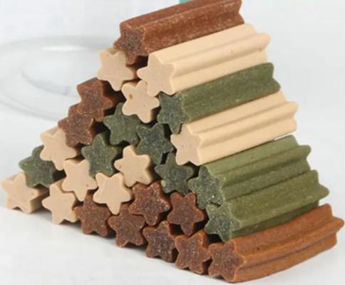 दंत चिकित्सा देखभाल वंशावली पालतू स्नैक्स / डॉग चबाने / पालतू उपचार खाद्य पदार्थ एक्सट्रूज़न उपकरण